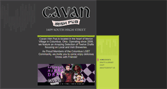 Desktop Screenshot of cavanirishpub.com